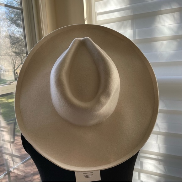 Lack of Color Melodic Fedora in Ivory 100% Australian wool festival cowgirl